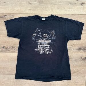 Vintage Freddy Krueger Nightmare on Elm Street Tee Black